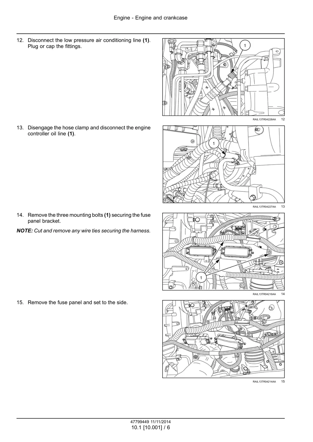 engine engine and crankcase 3