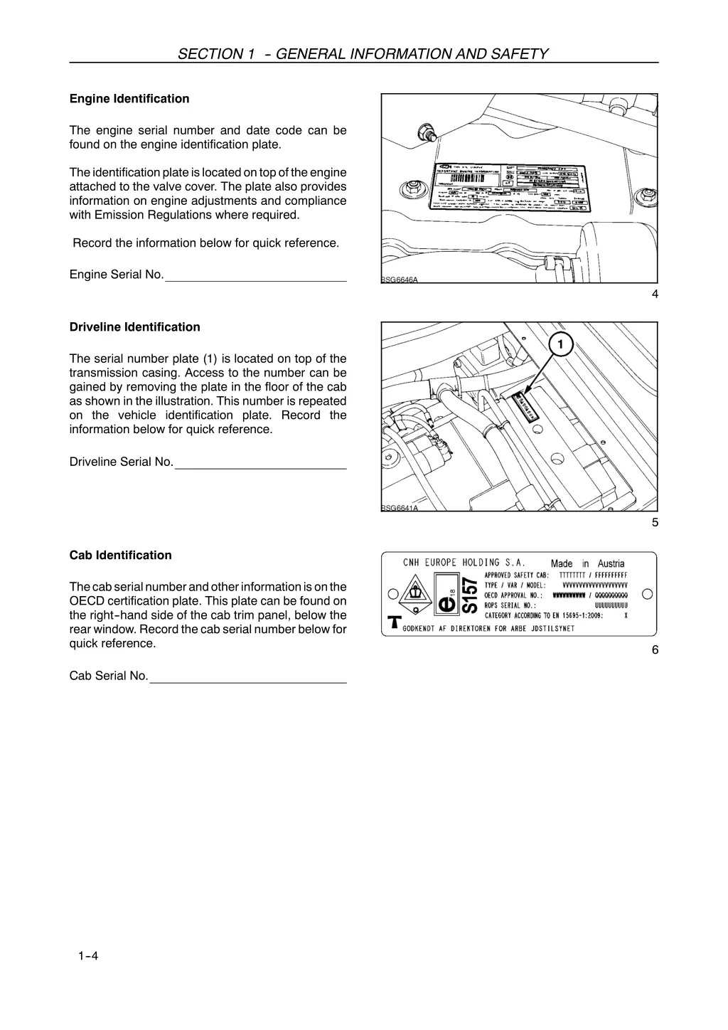 section 1 general information and safety 2