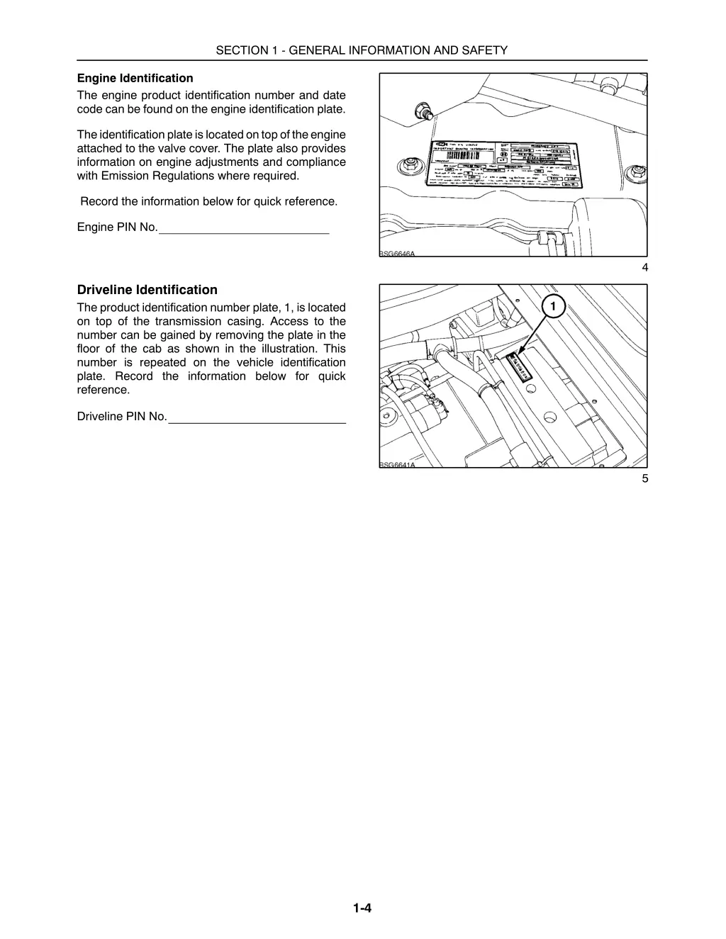 section 1 general information and safety 2