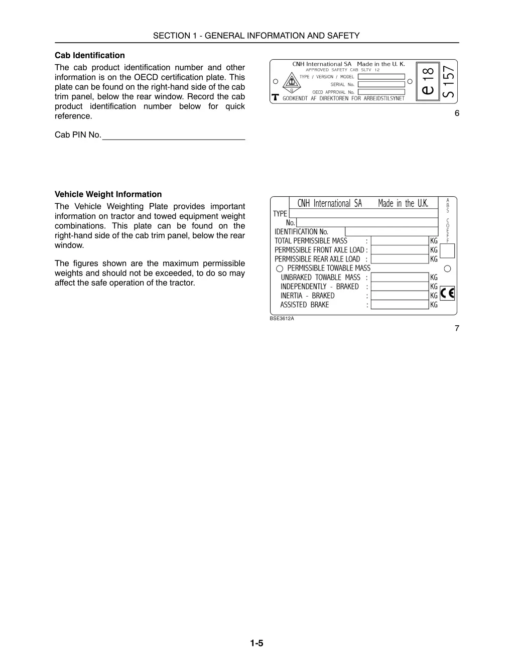 section 1 general information and safety 3