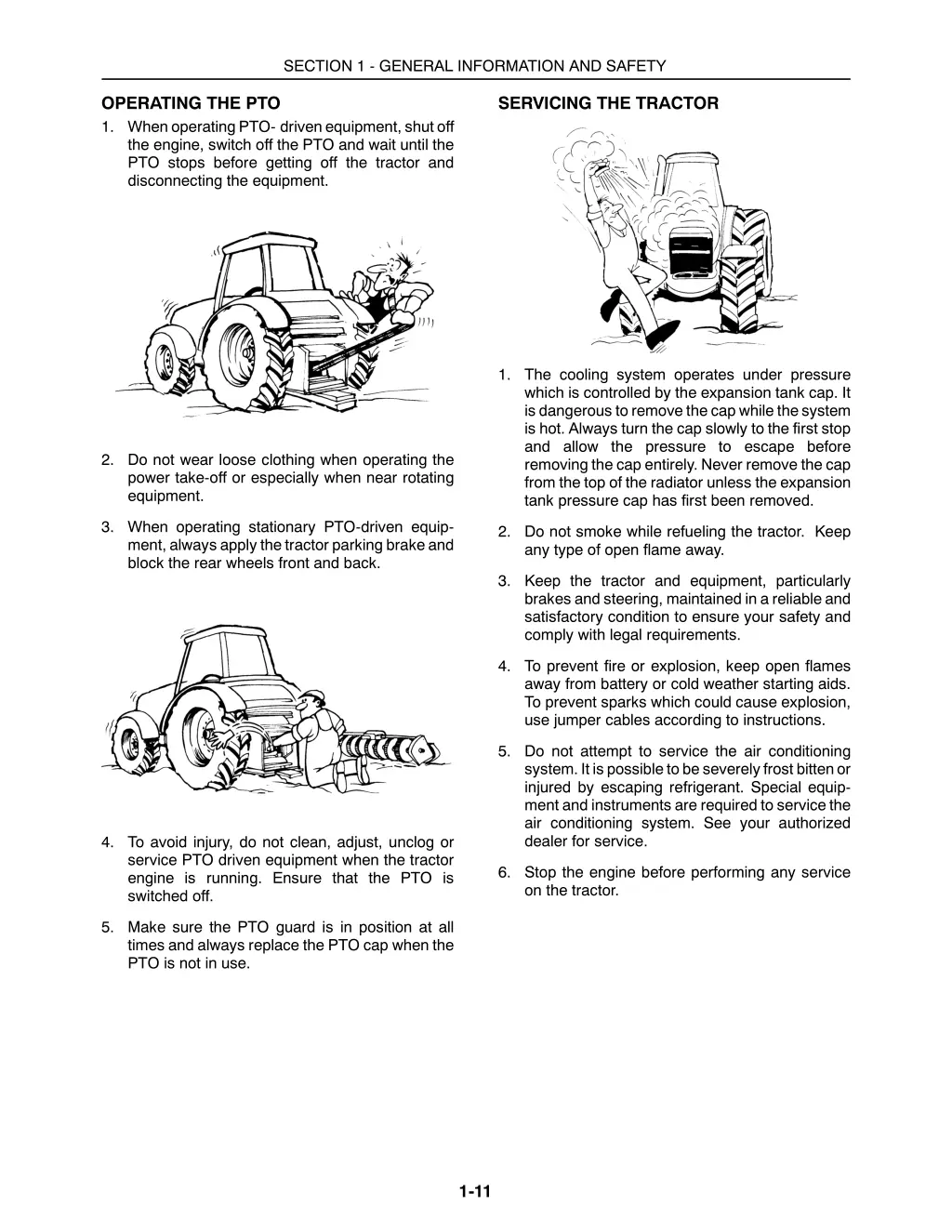 section 1 general information and safety 9