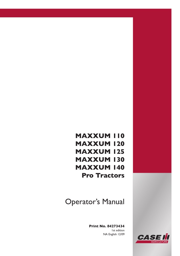 maxxum 110 maxxum 120 maxxum 125 maxxum