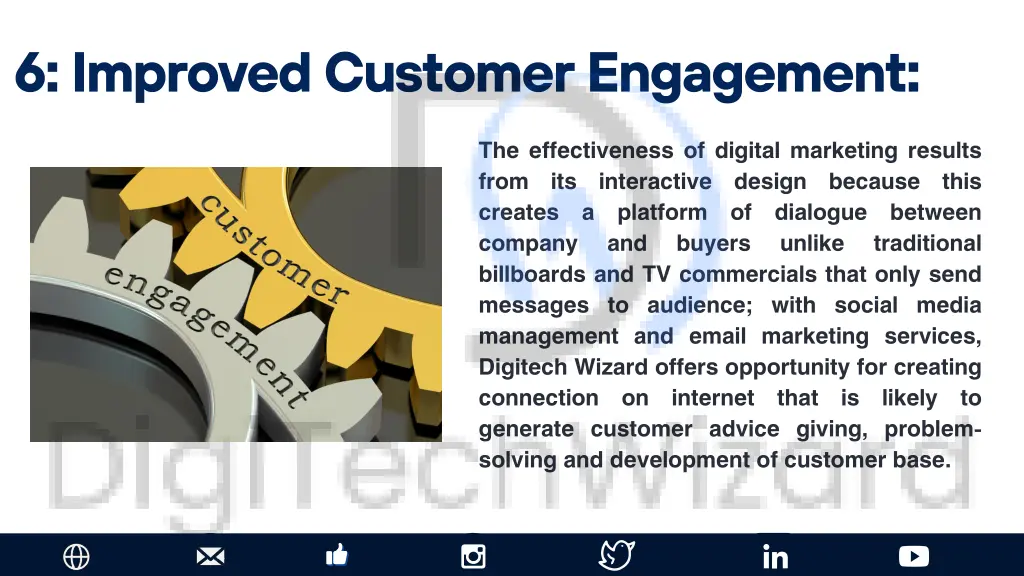 6 improved customer engagement