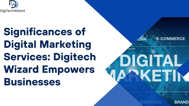 significances of digital marketing services