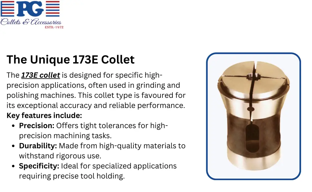 the unique 173e collet