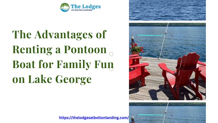 the advantages of renting a pontoon boat