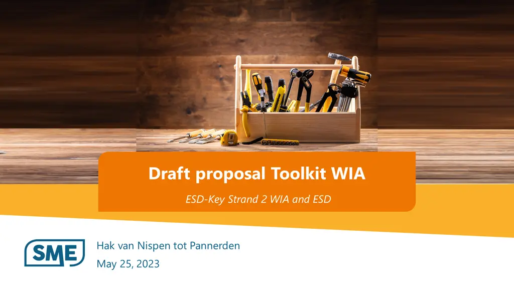 draft proposal toolkit wia