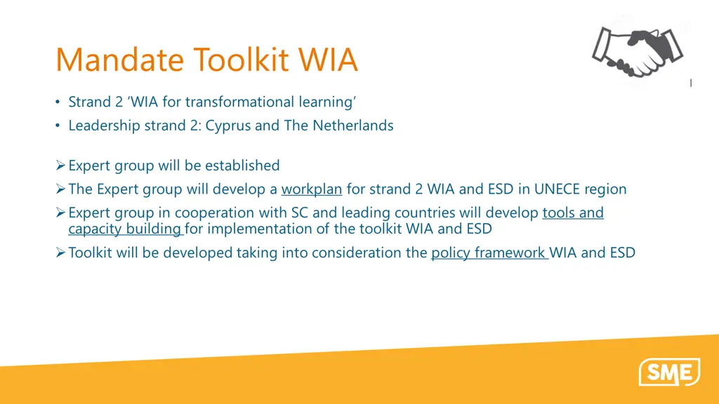 mandate toolkit wia