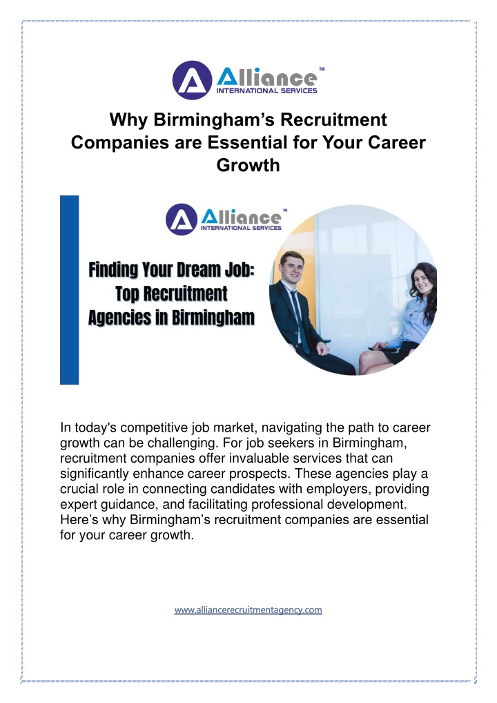 why birmingham s recruitment companies