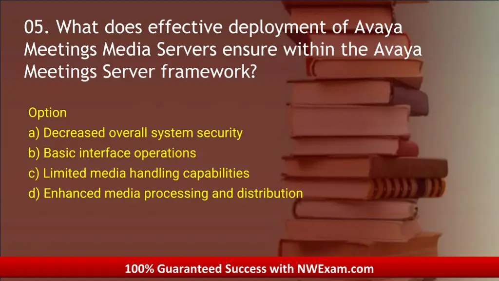 05 05 what does effective deployment of avaya