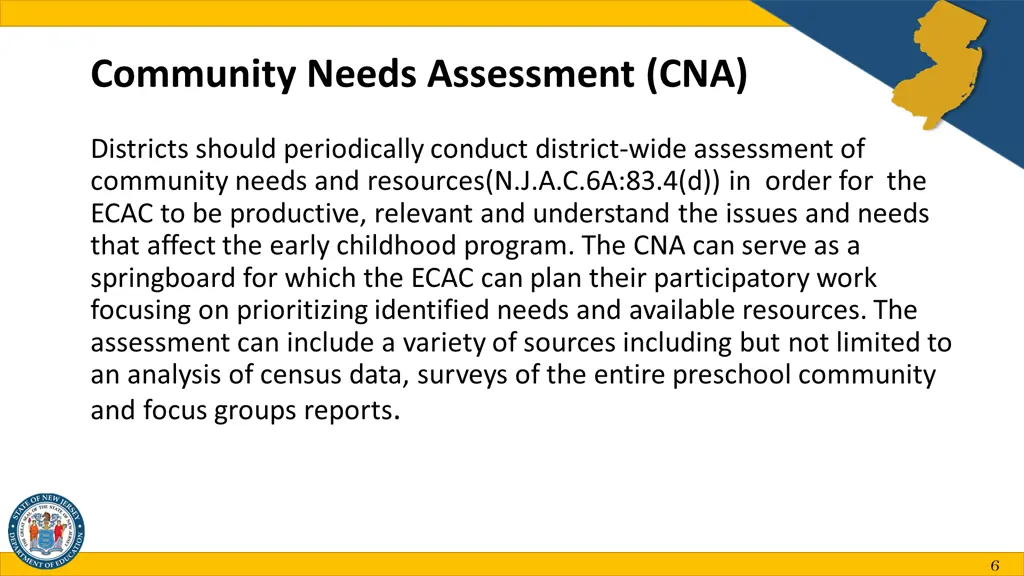 community needs assessment cna