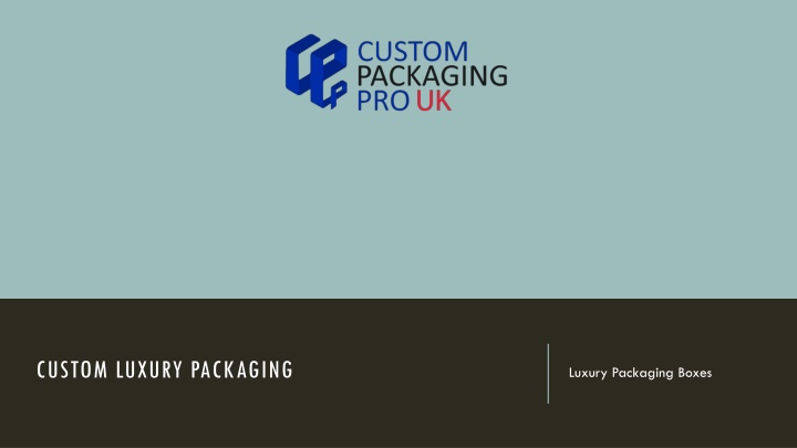 custom luxury packaging