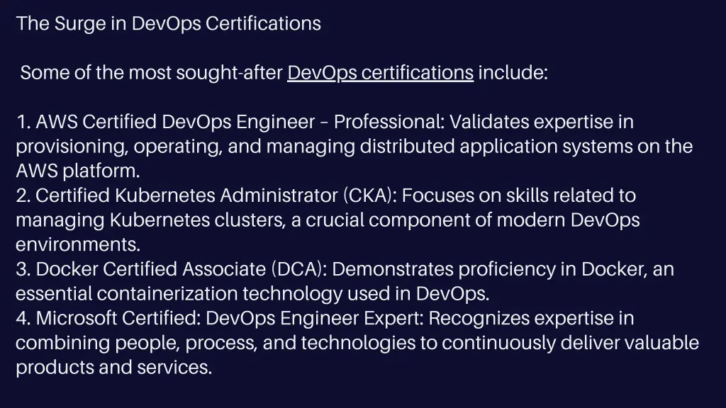 the surge in devops certifications