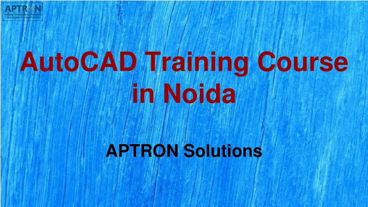 autocad training course in noida