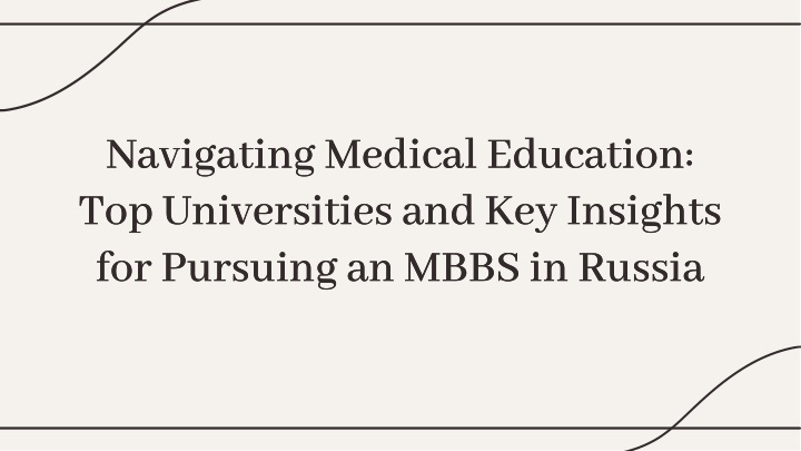 navigating medical education top universities