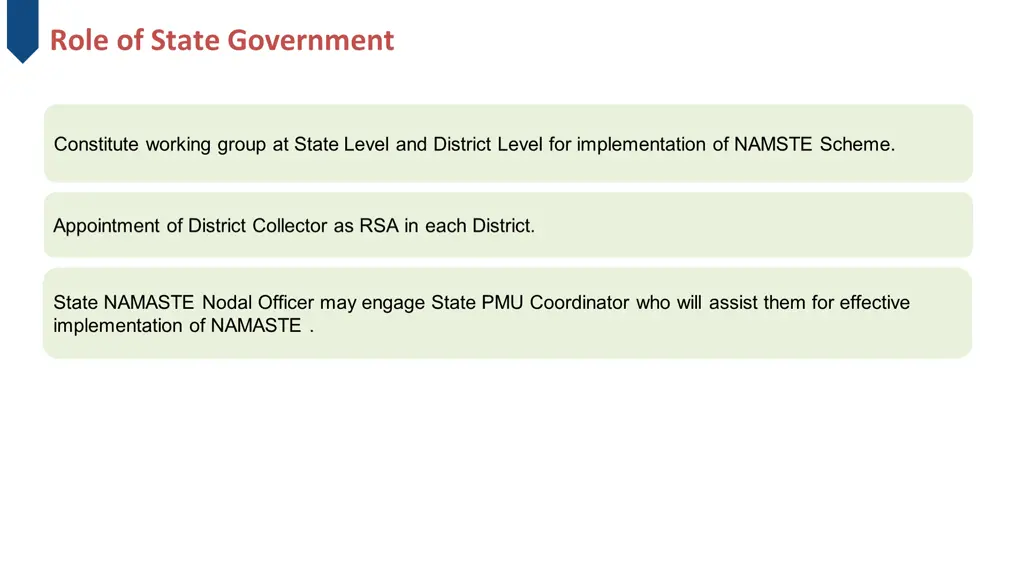 role of state government