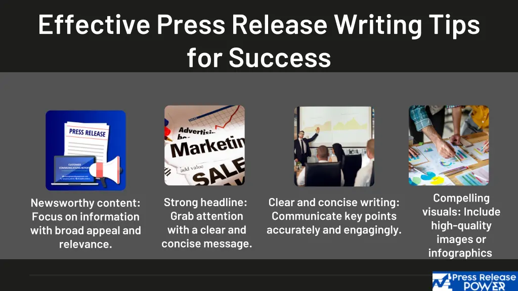 effective press release writing tips for success
