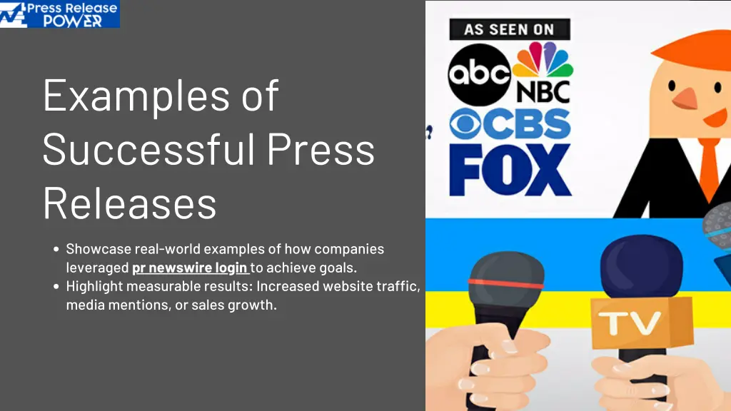 examples of successful press releases
