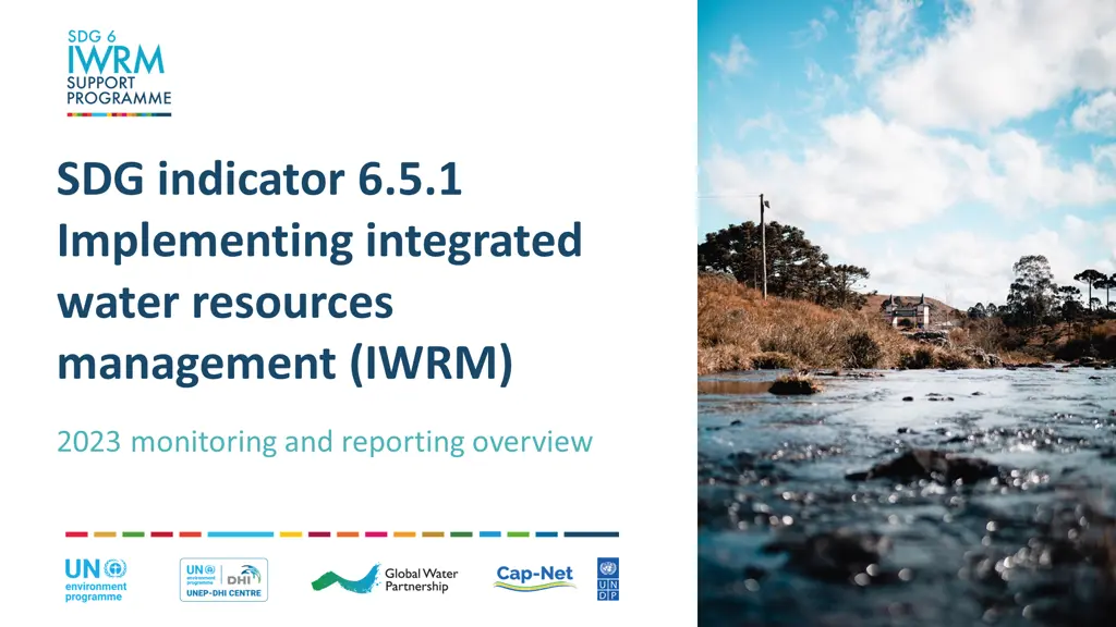 sdg indicator 6 5 1 implementing integrated water