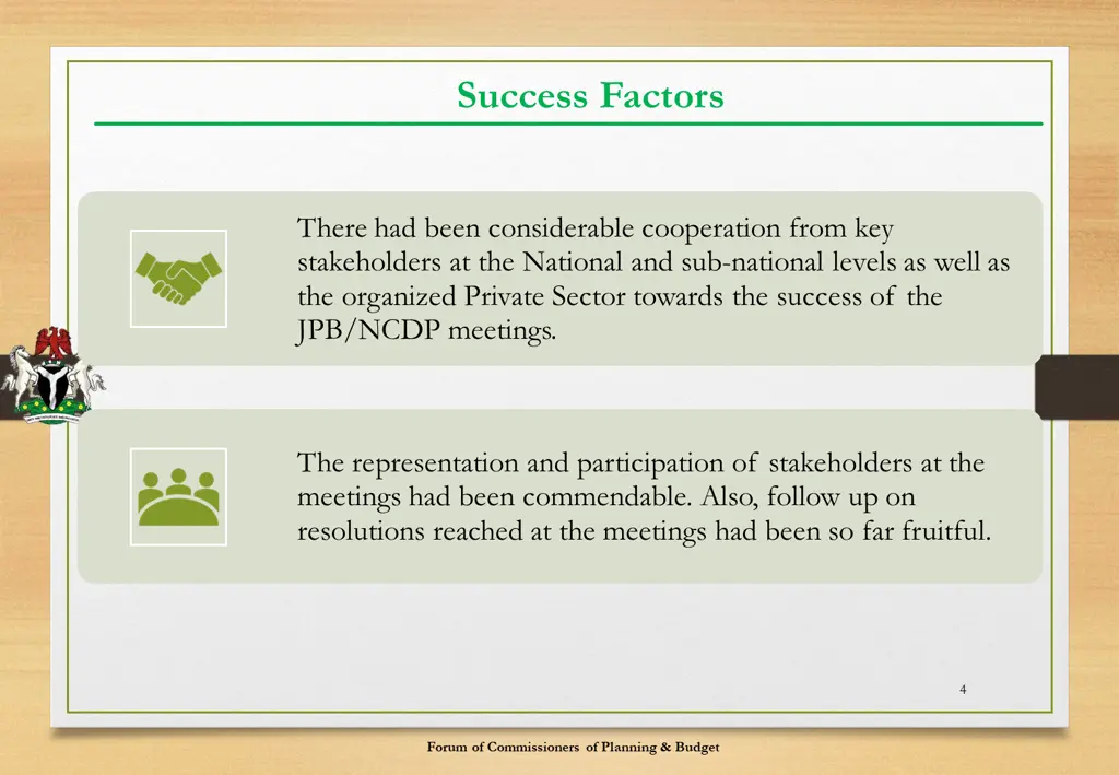 success factors