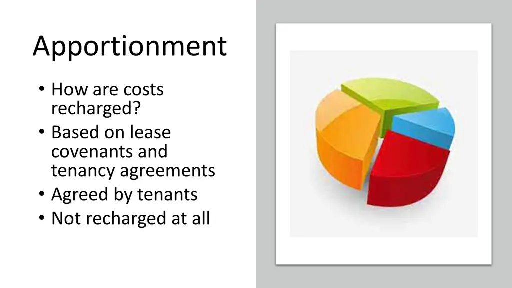 apportionment