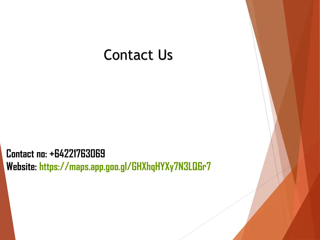 contact us