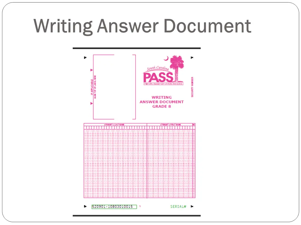 writing answer document writing answer document