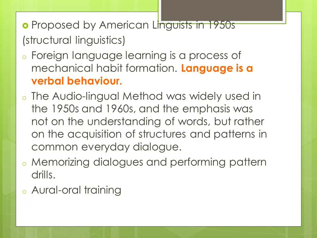 proposed by american linguists in 1950s