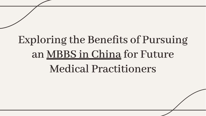 exploring the benefits of pursuing an mbbs