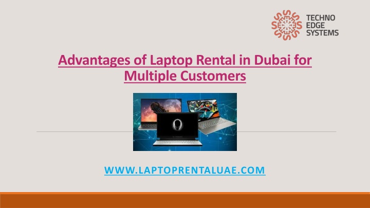 advantages of laptop rental in dubai for multiple