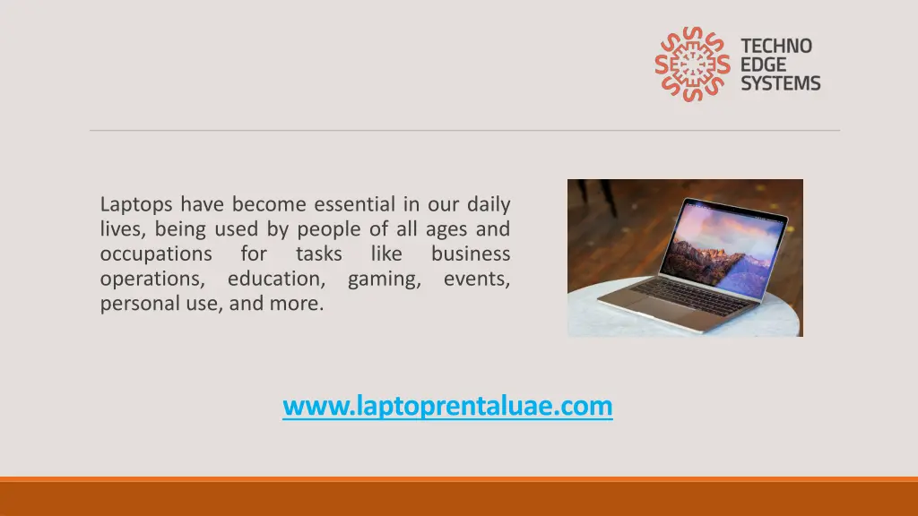 laptops have become essential in our daily lives