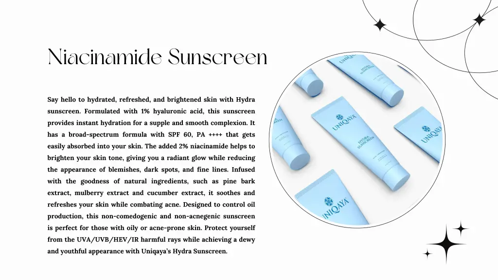 niacinamide sunscreen