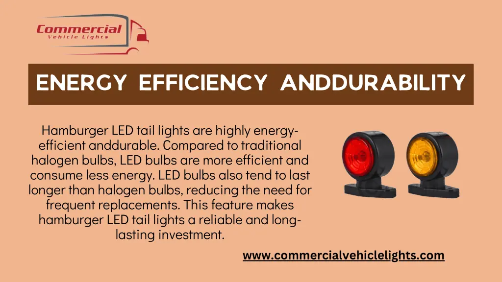 energy efficiency anddurability