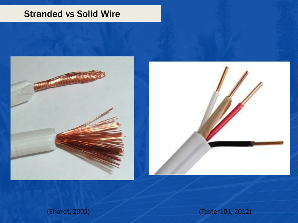 stranded vs solid wire