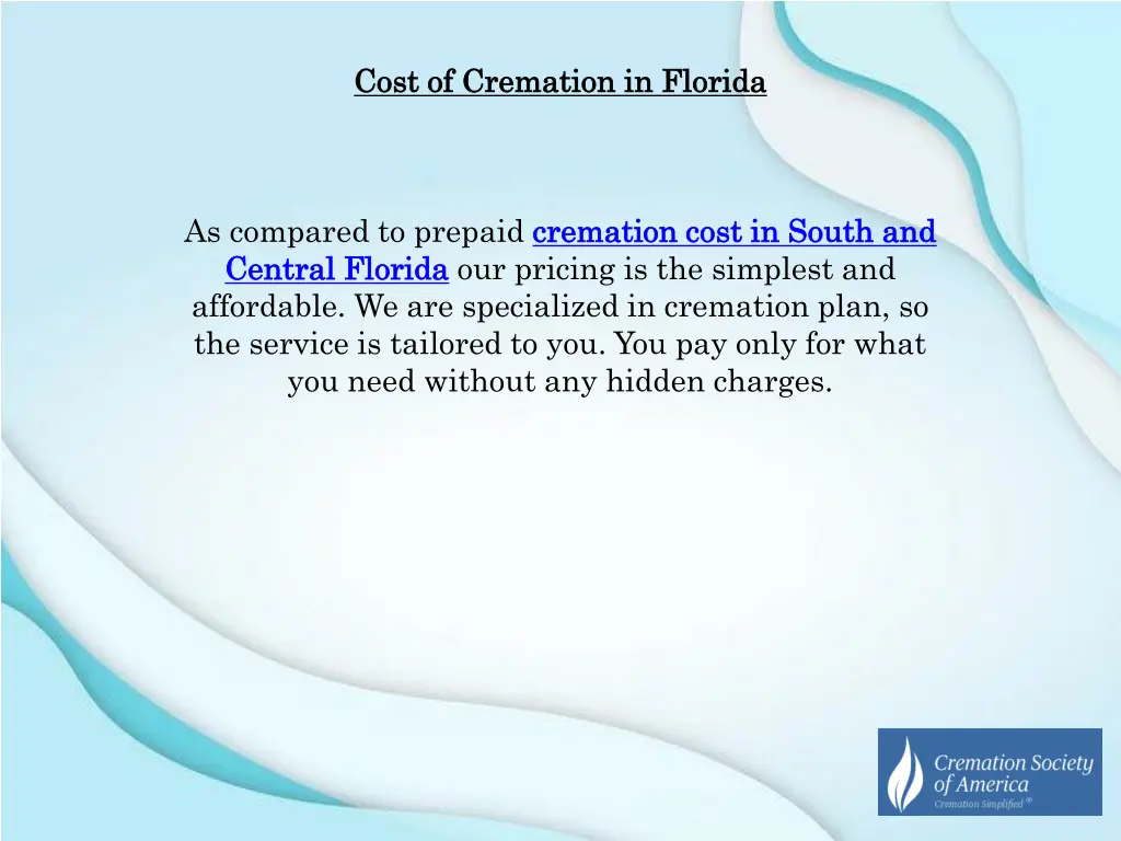 cost of cremation in florida cost of cremation