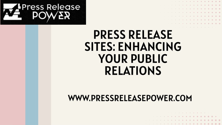press release sites enhancing your public