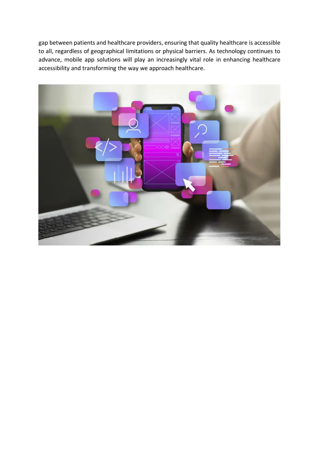 gap between patients and healthcare providers