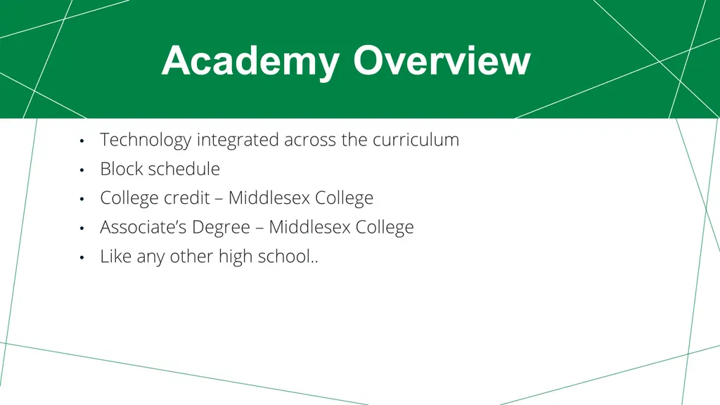 academy overview