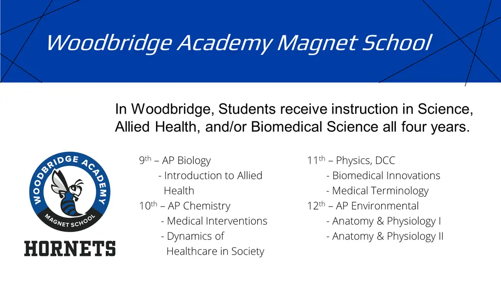 woodbridge academy magnet school