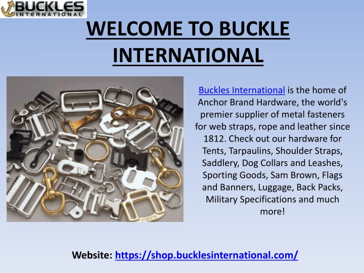 buckles international inc