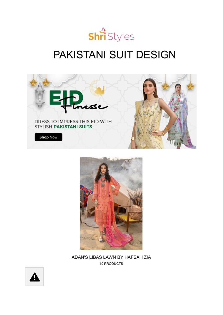 pakistani suit design