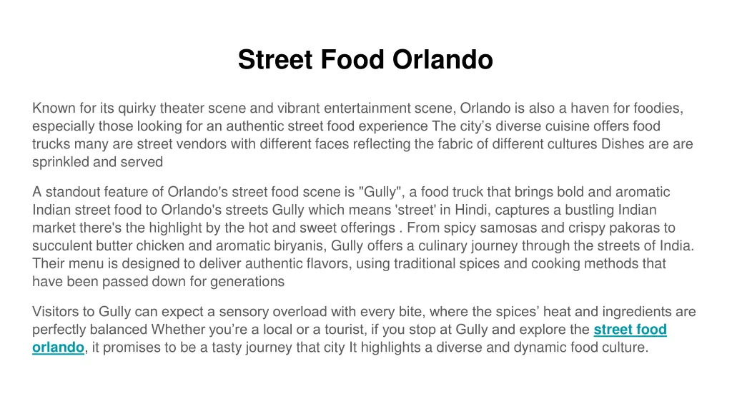 street food orlando