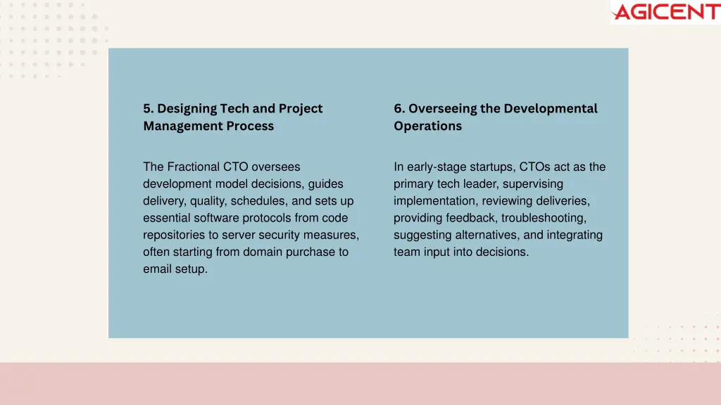 5 designing tech and project management process