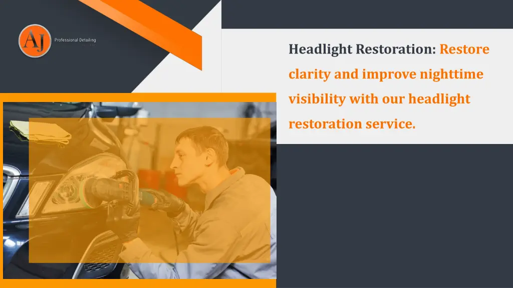 headlight restoration restore