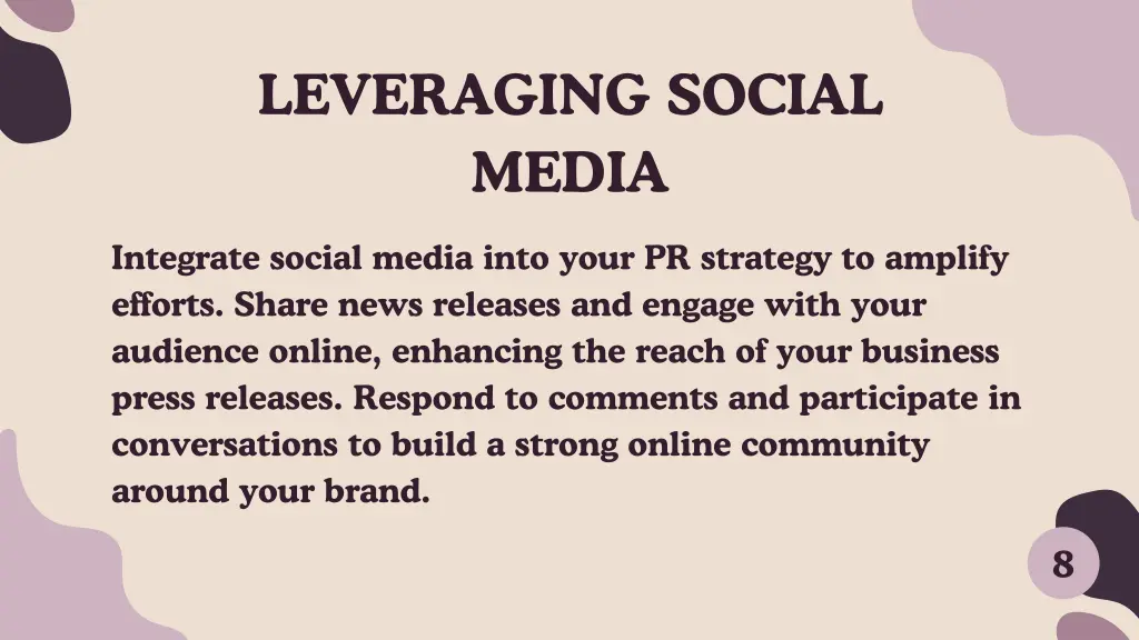 leveraging social media