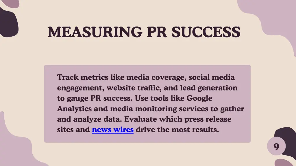 measuring pr success