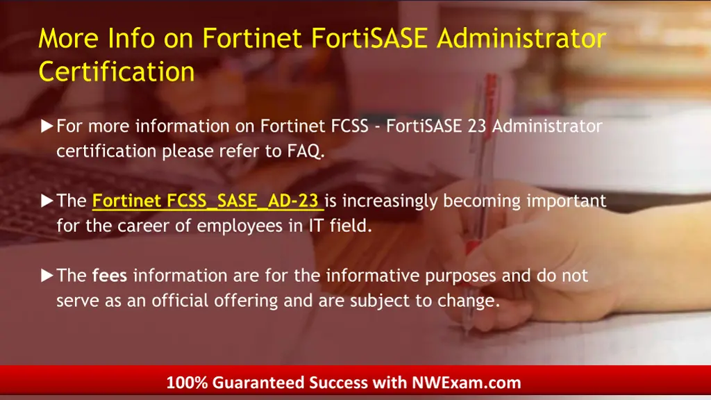 more info on fortinet fortisase administrator