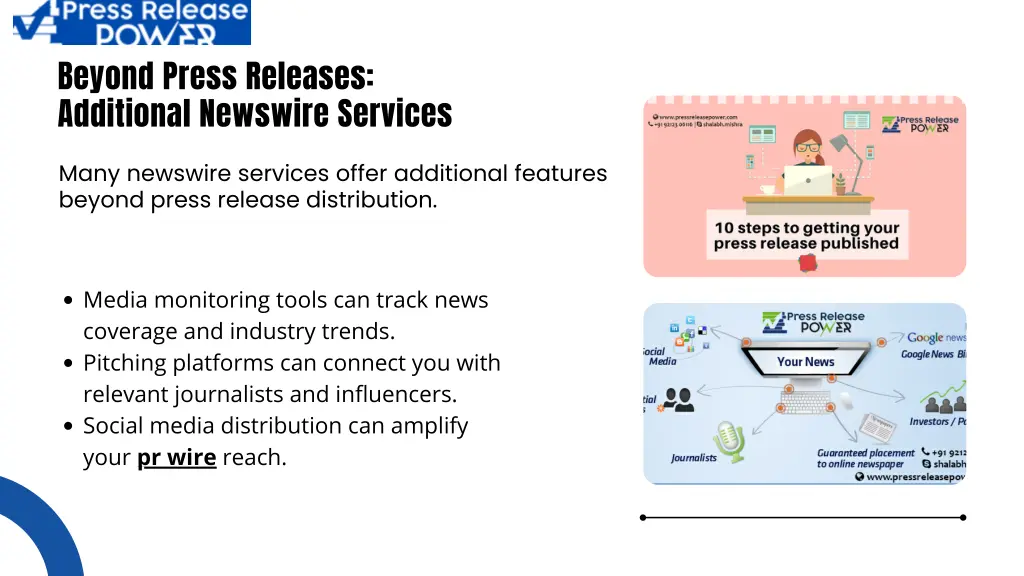 beyond press releases additional newswire services