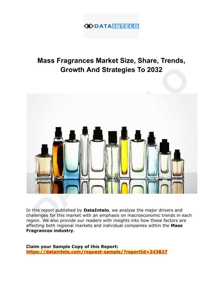 mass fragrances market size share trends growth