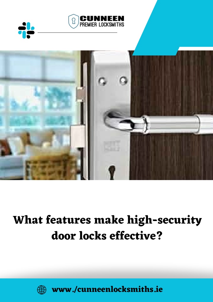 what features make high security door locks
